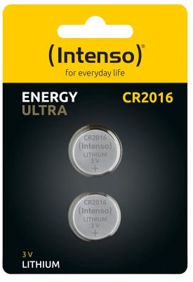 Pack 2 Pilhas Lithium 3V CR2032 - INTENSO