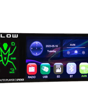 Auto Rádio Spider 4 4x 60W MP3/WMA/WAV/OGG/APE/AAC/FLAC/BLUETOOTH - BLOW