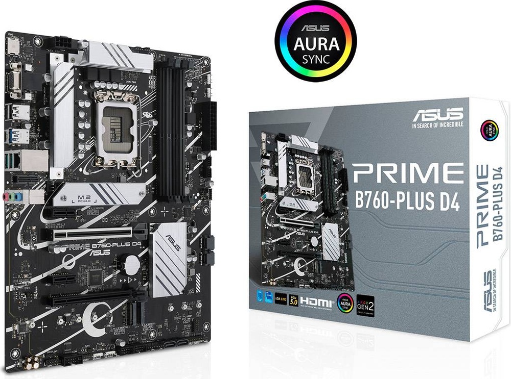 Motherboard ATX Prime B760-Plus D4 - ASUS