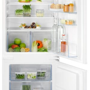 Frigorífico Combinado de Encastre ENT6NE18S Série 600 TwinTech No Frost 257L (Branco) - ELECTROLUX