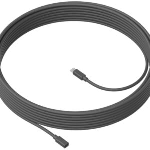 Cabo de Extensão p/ Microfone MeetUp Grafite (10m) - LOGITECH