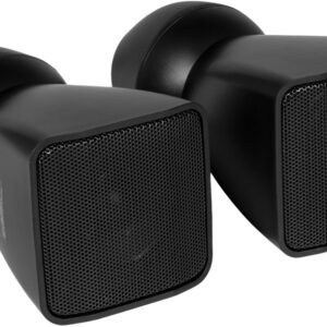 Pack 2x Colunas Passivas 2,5 10W RMS 100V/8ohm Preto (BSX30B) - POWER DYNAMICS