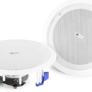 Pack 2x Altifalantes de Tecto 8 120W 8 ohm c/ BLUETOOTH (CSBT80) - Power Dynamics