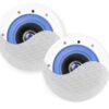 Pack Colunas de Teto 5,25 Baixo Perfil 30W (ESCS6) - POWER DYNAMICS