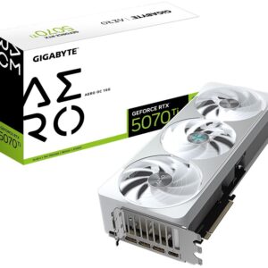 Placa Gráfica GeForce RTX 5070 Ti Aero OC 16GB GDDR7 DLSS4 - GIGABYTE
