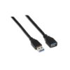 Cabo USB 3.0 A Macho - USB 3.0 A Fêmea (1 metro) - AISENS