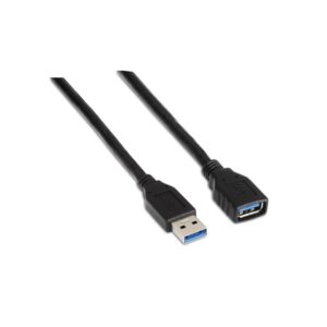 Cabo USB3.0 Macho - Fêmea (2 mts) - AISENS