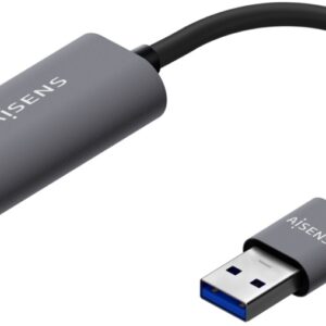 Placa de Rede Externa (RJ45) USB3.0 Gigabit (15cm) - AISENS