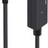 Cabo Extensão Amplificado USB-C 3.2 Preto (5mts) - AISENS