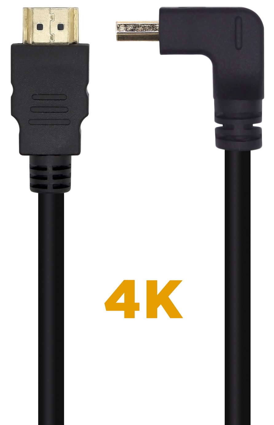 Cabo HDMI V2.0 Macho - Macho 4K 60Hz (2 mts) - AISENS