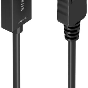 Cabo Conversor Displayport p/ HDMI 4K 60Hz Preto (60cm) - AISENS