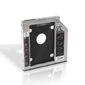 Adaptador p/ Portátil DVD 9.5 mm - SSD/HDD 2.5 - AISENS
