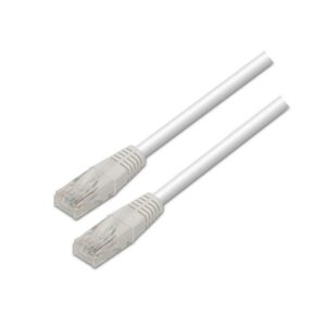 Cabo de Rede RJ45 Cat5e U/UTP Branco (10 mts) - AISENS