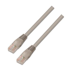 Cabo de Rede RJ45 Cat6 UTP Cinzento (5 mts) - AISENS