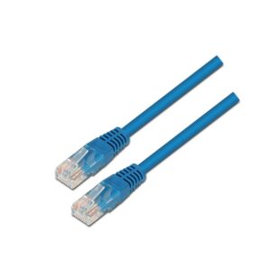 Cabo de Rede RJ45 Cat6 UTP Azul (1 metro) - AISENS