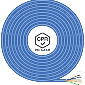Bobine Cabo de Rede UTP LSZH CPR Dca Cat.6 AWG24 (100 mts) - AISENS