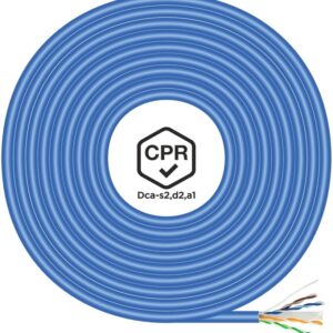 Bobine Cabo de Rede UTP LSZH CPR Dca Cat.6 AWG24 (305 mts) - AISENS