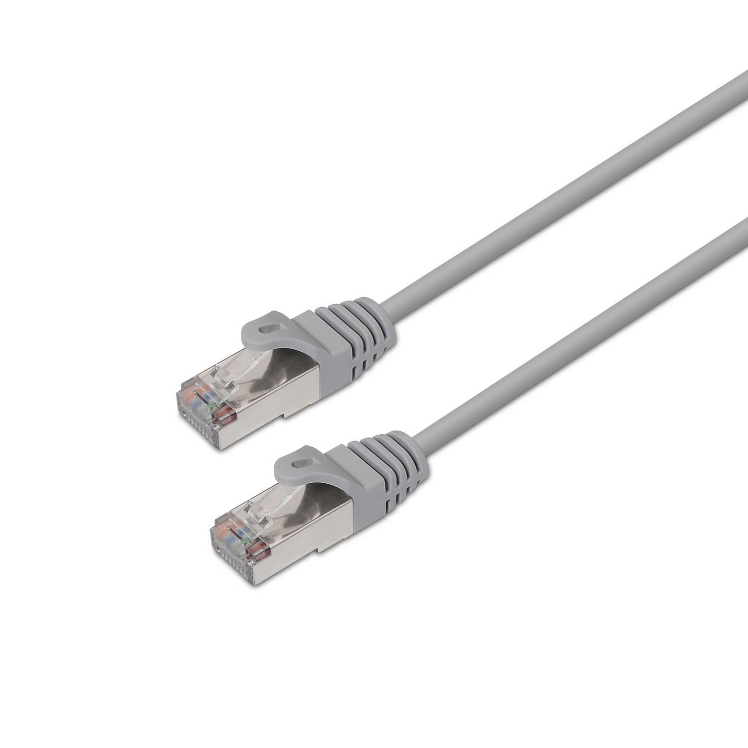 Cabo de Rede RJ45 Cat6 F/UTP Cinzento (10 mts) - AISENS