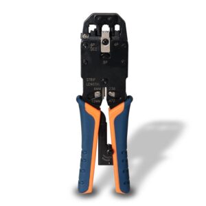 Alicate de Cravar p/ Cabo RJ10/RJ11/RJ12/RJ45 - AISENS