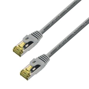 Cabo de Rede RJ45 Cat7 S/FTP Cinzento (15 mts) - AISENS