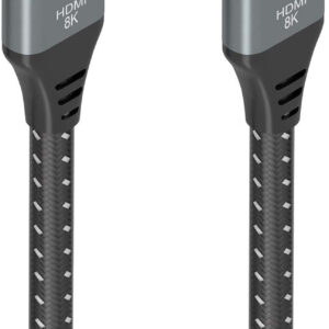 Cabo HDMI V2.1 8K 60Hz Cinza/Preto (7mts) - AISENS