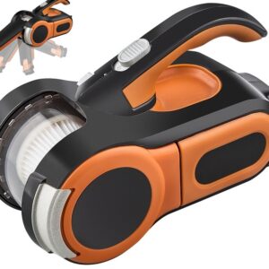 Aspirador Compacto Portátil Auto 12V s/ Saco - KUKEN