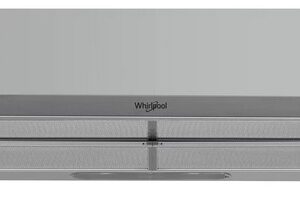 Exaustor Encastrável AKR 443/1 GY 647 m³/h (Inox) - WHIRLPOOL