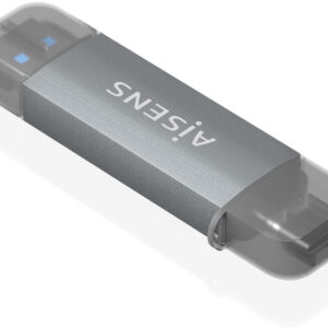 Leitor de Cartões USB-A e USB-C (SD, Micro SD, MMC, RS-MMC, Micro MMC) - AISENS