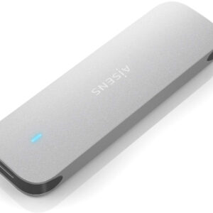 Caixa Externa M.2 NVME - USB3.2 Gen2 Prateado - AISENS