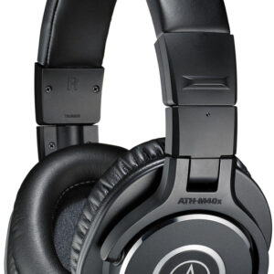 Auscultadores Headset ATH-M40X c/ Fios (Preto) - AUDIO-TECHNICA