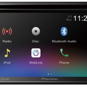 Auto Rádio 6,2 Ecrã Táctil Clear Type Bluetooth/USB/Smartphone Mirroring - Pioneer