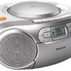 Rádio Portátil FM/CD/Cassete (Cinzento) - PHILIPS