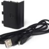 Bateria Recarregável p/ Comando Consola XBOX ONE 1200mAh + Cabo USB Carga