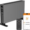 Aquecedor Convetor Elétrico Smart Wi-Fi Tuya Blaze 2000W c/ Comando (Preto) - KSIX