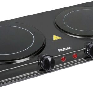 Placa Vitrocerâmica Dupla 2000W (Preto) - BELTAX