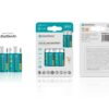 Pilhas Alcalinas D LR20 NOVOTECK 1.5V – 18400mAh – Pack com 2 Unidades BL-06