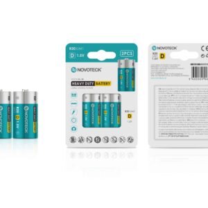 Pilhas D Heavy Duty R20 UM1 1,5V 2PCS – BL-20 Uso em Brinquedos