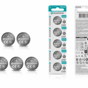 Bateria de Lítio CR2430 3V – Pack com 5 Unidades BL-28