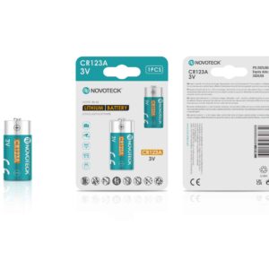 Bateria de Lítio CR123A 3V – 1 Unidade BL-32