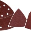 Pack 9x Lixas GR120 Velcro p/ Lixadora BL0137 - BLIM