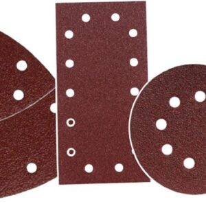 Pack 9x Lixas GR40 Velcro p/ Lixadora BL0151 - BLIM