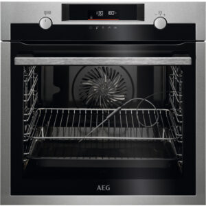 Forno Elétrico de Encastre BPE556360M Pirolítico 3500W 71L (Inox) - AEG