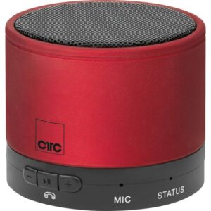 Coluna Portátil Bluetooth (Vermelha) - CTC