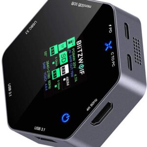 Docking Station 8-EM-1 c/ Ecrã LCD 100W BW-TH16 (Preto) - BLITZWOLF