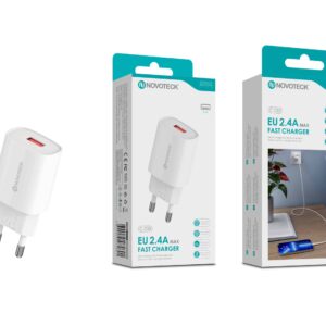 Carregador Rápido USB 2.4A com 1 USB – Modelo C-033