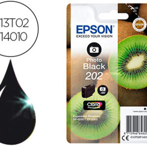 Tinteiro 202 Xp-6000 / Xp-6005 / Xp-6100 / Xp-6105 Photo (Preto) - EPSON