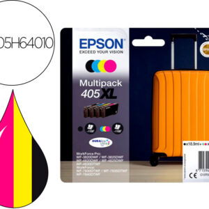 Pack 4x Tinteiros 405 Xl Wf-3820Dwf/Wf-4820Dwf/Wf-7830Dtwf/Wf-7840Dtwf - EPSON