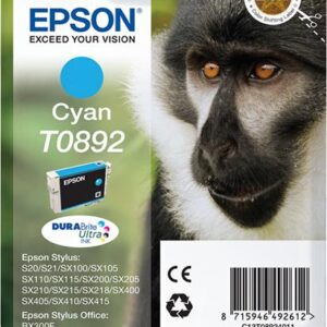 Tinteiro EPSON Cyan STYLUS S20/X105/205/405 - C13T08924021