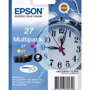 Pack 3x Tinteiros Multipack Serie 27 WF-3xxx/WF-7xxx - C13T27054012 - EPSON