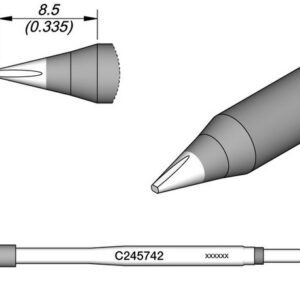 Ponta p/ Ferro Soldar (0,8 x 0,6 mm) - JBC